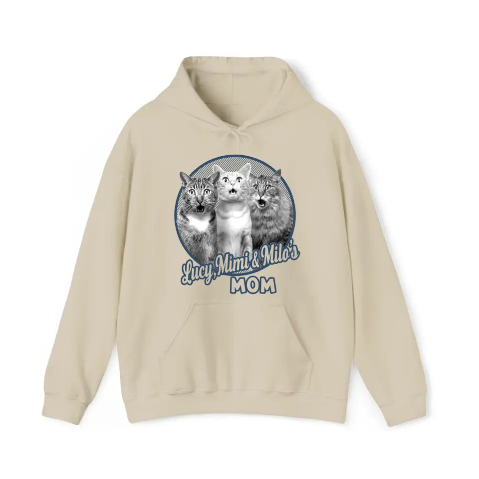 Personalized Upload Your Pet Photo Dog Lovers Cat Lovers Gift Hoodie 2D Printed LVA231507