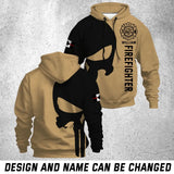 Personalized Canada Thin Red Line Fireman Hoodie 3D Printed QTHN1743