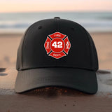 Personalized Austrian Firefighter Flag Black Cap VQ231770