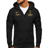 Personalized Australian Military Branch And Served Time Zip Hoodie 2D Printed QTKH2406