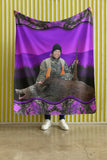 Personalized Upload Your Deer Photo Sherpa or Fleece Blanket Printed HN2428