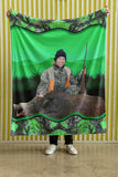 Personalized Upload Your Deer Photo Sherpa or Fleece Blanket Printed HN2428