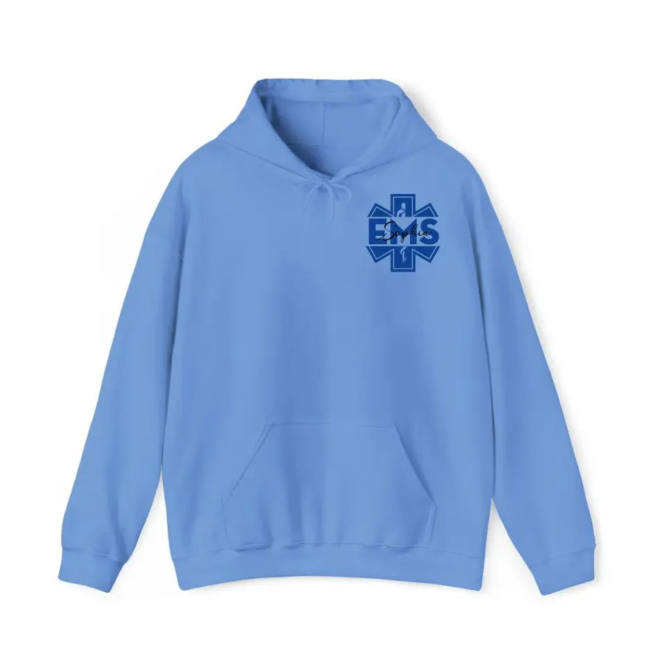 Personalized EMS EMT Custom Name  Gift For Paramedical Squad Hoodie 2D Printed QTKH2491