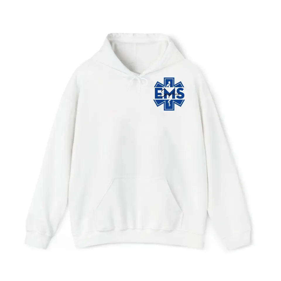 Personalized EMS EMT Custom Name  Gift For Paramedical Squad Hoodie 2D Printed QTKH2491
