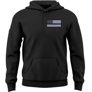 Personalized US Police Custom Name Hoodie 2D Printed QTVQ24143