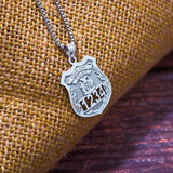 Personalized Police Officer Gifts Police Gift Police Badge Necklace Police Badge Necklace with Any Number & Dept