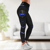 Personalized Take By My Officer Custom Police ID Legging Printed QTKH24326
