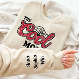 Personalized The Cool Auntie & Kid Names Sweatshirt Printed HN24517