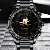 Personalized French Army Logo Custom Name & Time Watch Printed AHVQ24585