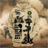 Personalized US Veterean All Gave Some Some Gave All Zip Hoodie 3D Printed 231752AHVQ