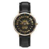 Personalized Australian Army Logo Custom Name & Served Time Women Watch Printed KH24591