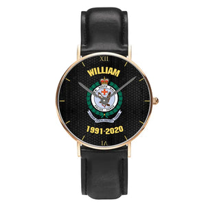 Personalized Australian Police Logo Custom Name & Time Women Watch Printed LVA24594