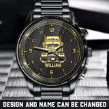 Personalized Trucker with Name Gifts For Truck Drivers Watch Printed KVH24636