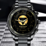 Personalized Retired Austrian Airforce Logo Custom Name & Time Watch Printed AHVQ24666