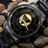 Personalized Retired Austrian Airforce Logo Custom Name & Time Watch Printed AHVQ24666