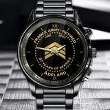 Personalized France Army Retired Custom Served Time & Name Watch Printed AHVA24696