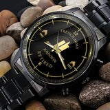 Personalized French Army Retired Custom Name & Rank Watch Printed AHVA24707