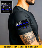 Personalized Retired Australian Police Custom ID T-shirt Printed KVH24708
