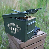 Personalized Canadian Army Custom Rank & Name Ammo Box Printed VQ24713