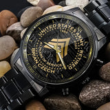 Personalized US Army Retired Custom Rank & Time Watch Printed AHVQ24734
