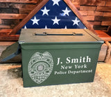 Personalized Hawaii Police Logo Custom Name Ammo Box Printed QTKH24735