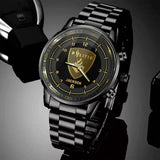 Personalized Police Logo Custom Name Watch Printed KH24746