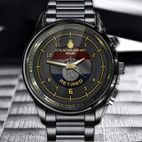 Personalized Retired Netherlands Army Custom Name Watch Printed AHVA24747