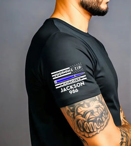 Personalized Just The Tip I Promise US Police T-shirt Printed QTKH24740