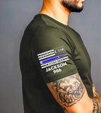 Personalized Just The Tip I Promise US Police T-shirt Printed QTKH24740