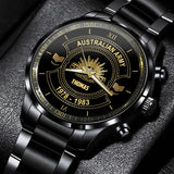 Personalized Australian Army Veteran Custom Rank & Name Watch Printed AHVA24793
