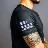 Personalized All Faster Than Dialing 911 US Police T-shirt Printed QTKH24798