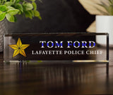 Personalized US Police Acrylic Plaque Printed 24806KVH