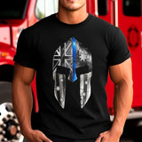 Personalized Australian Police Spartan Helmet Custom Name T-shirt Printed KH24823