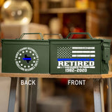 Personalized When Tyranny Becomes Law Rebellion Becomes Duty US State Police Ammo Box Printed AHKH24867