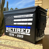 Personalized When Tyranny Becomes Law Rebellion Becomes Duty US State Police Ammo Box Printed AHKH24867