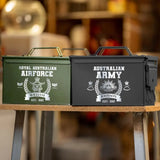 Personalized Australian Army Logo Custom Rank & Name Ammo Box Printed AHVA24880