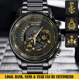 Personalized Canadian Army Logo Custom Rank & Name Watch Printed AHVQ24886