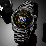 Personalized Australian Army Flag Custom Name & Time Watch Printed VQ24892
