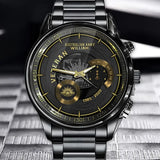 Personalized Australian Army Logo Custom Rank & Name Watch Printed AHVQ24886