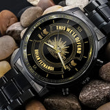 Personalized This We'll Defend The Australian Army Custom Rank & Name Number Watch AHVA24898