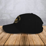 Personalized New Zealand Army Retired Custom Rank & Time Black Cap Printed AHVA24902