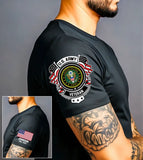 Personalized US Army Logo Custom Name & Time T-shirt Printed AHVA24912