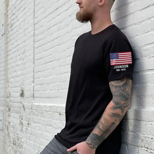 Personalized US Army Logo Custom Name & Time T-shirt Printed AHVA24912