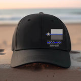 Personalized Retired Police USA State Police Flag Black Cap Printed QTHN24917