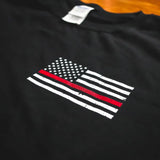 Personalized US Flag Firefighter Custom ID T-shirt Printed KVH24935