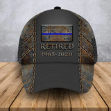 Personalized Australian Officer Thin Blue Line 3D Printed Cap QTHN24986