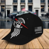 Personalized Ironworker US Flag Custom Name 3D Cap Printed QTHN241041