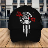 Personalized Mechanic US Flag Custom Name 3D Cap Printed QTHN241041