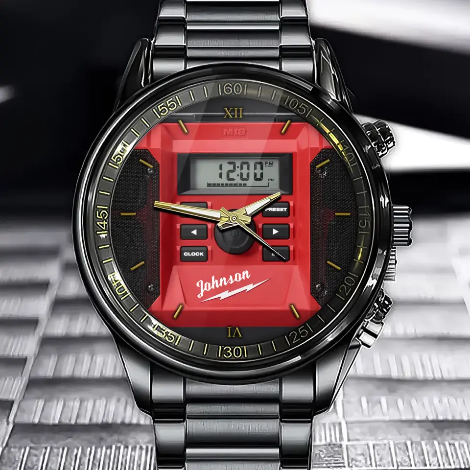 Personalized Milwaukee Tools Custom Name Watch Printed KVH241061