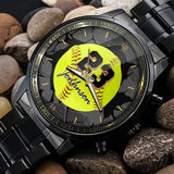 Personalized Baseball Player Custom Name & ID Watch Printed HN241066